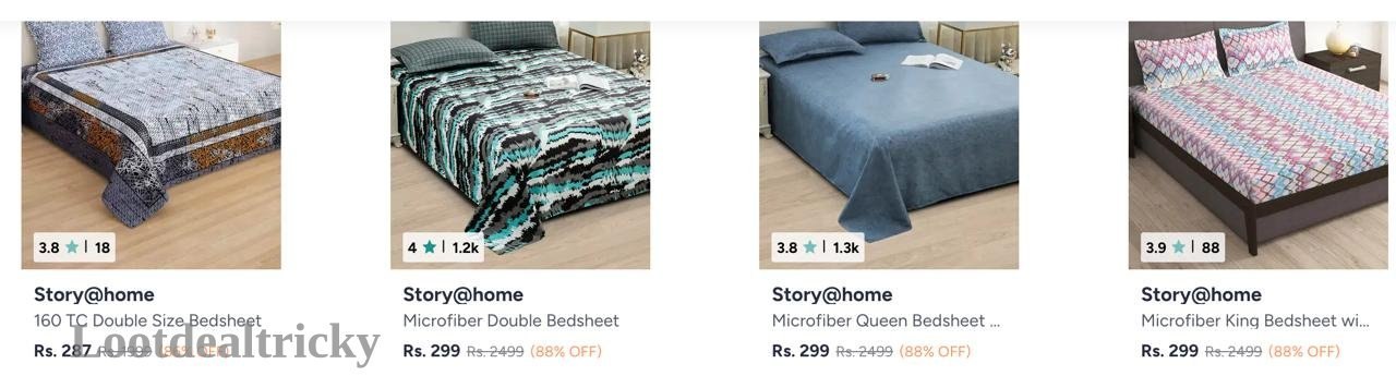 Bedsheet Loot Grabfast | Best Price Drop Today