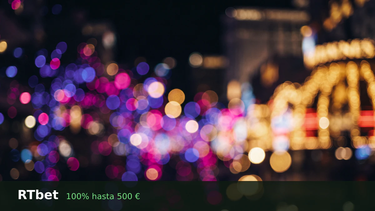 RTbet casino — bono de bienvenida 100% hasta 500 € + 20 FS, pagos: Visa, Mastercard, Skrill, Neteller, Paysafecard