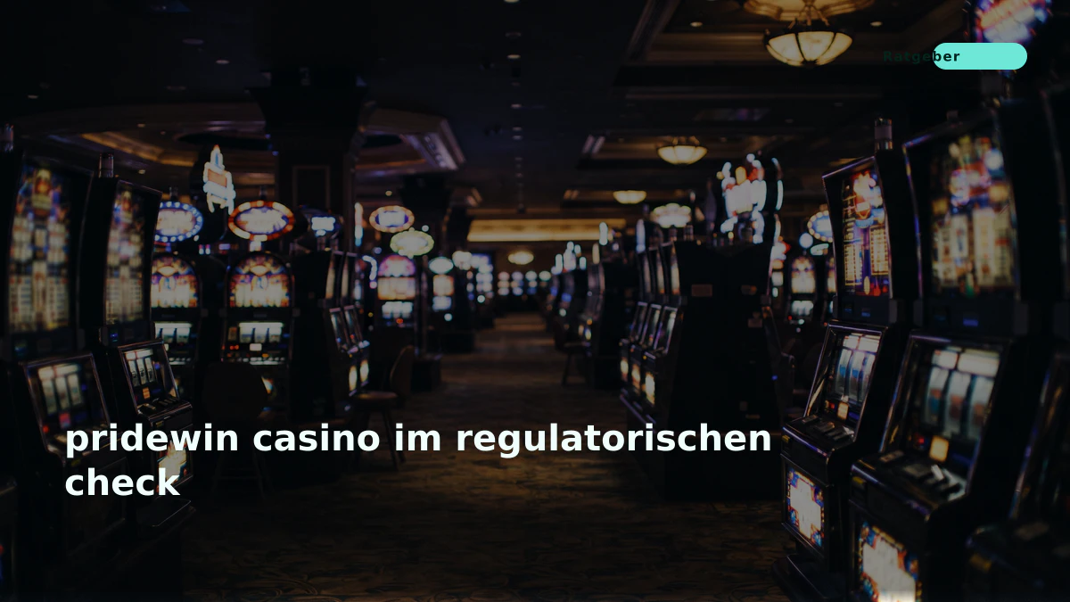 pridewin casino im regulatorischen check