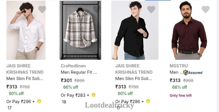 Peter England Shirts – Great Loot Offer @ 65% OFF
