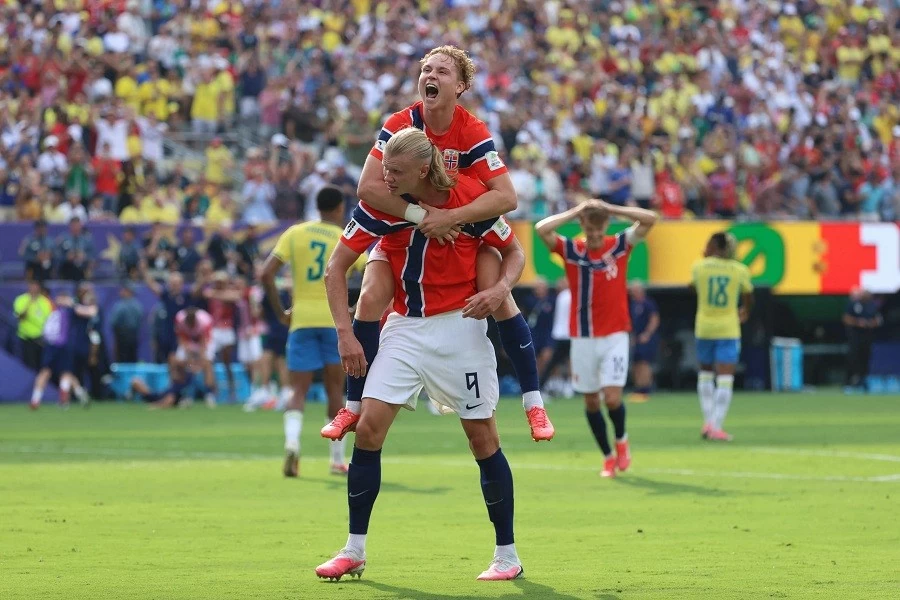 Kết quả bóng đá World Cup 2026: Brazil 1-2 Na Uy: Haaland lập cú đúp nhấn chìm Selecao, Na Uy lần đầu tiên vào tứ kết World Cup