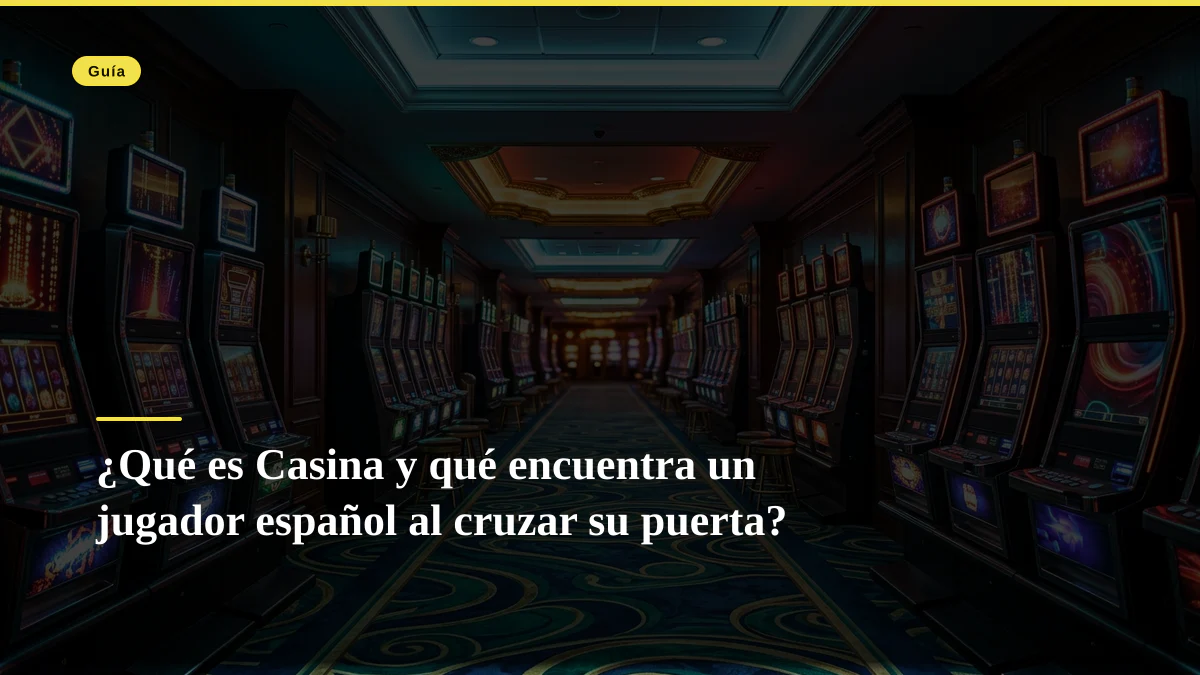 ¿Qué es Casina y qué encuentra un jugador español al cruzar su puerta?