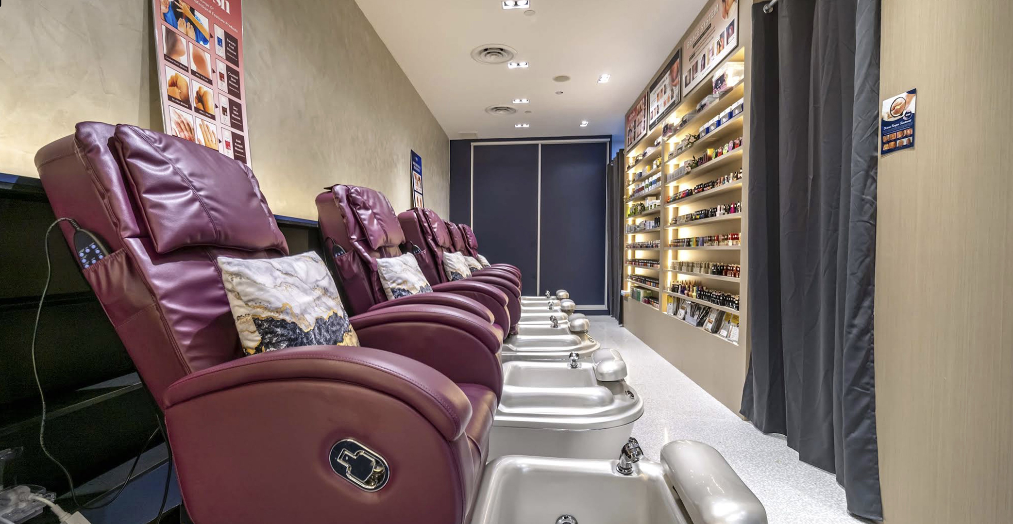 Inside Pixie Nail Spa PLQ Mall