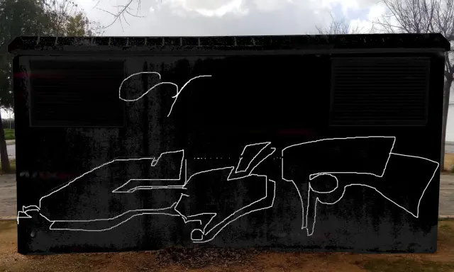 Graffiti artwork by super