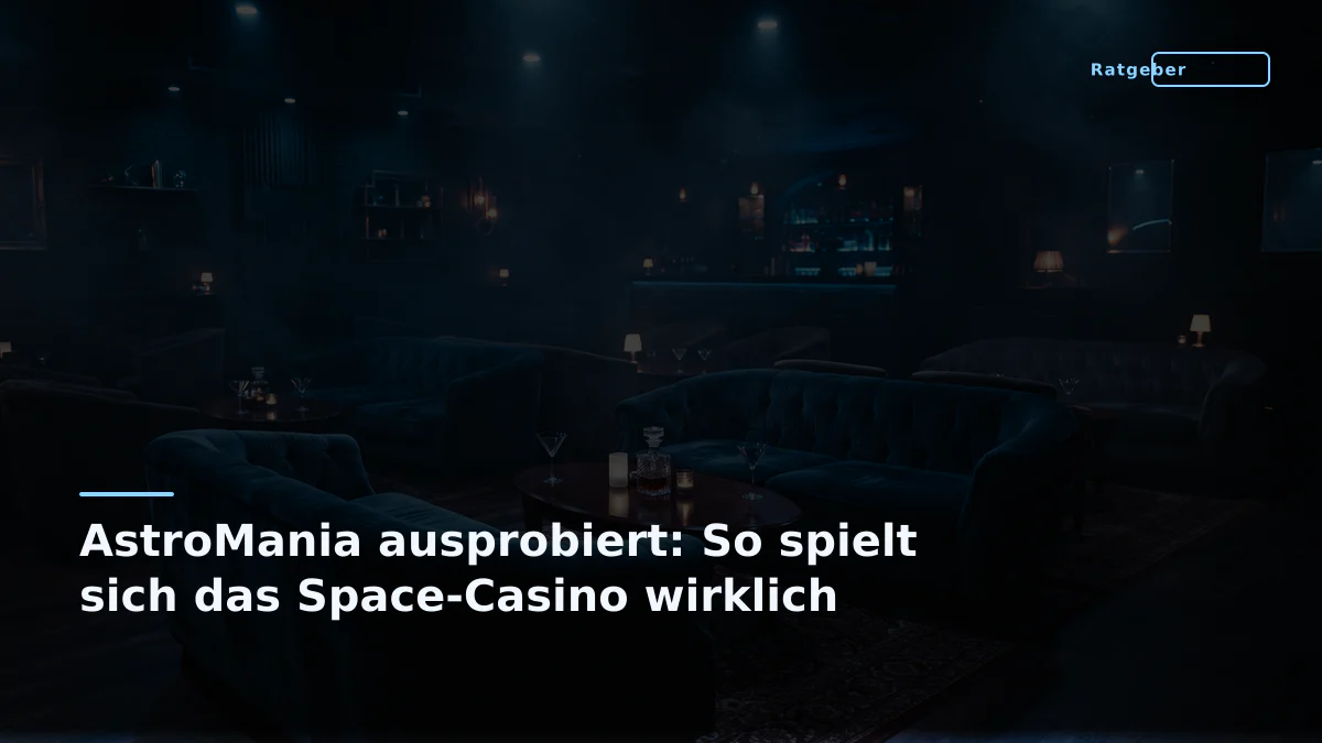 AstroMania ausprobiert: So spielt sich das Space-Casino wirklich