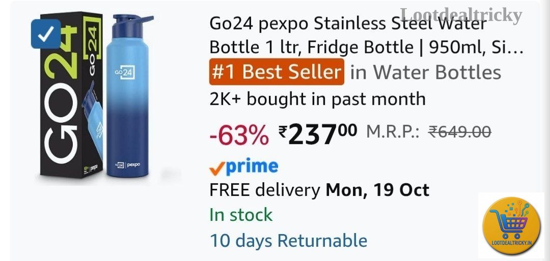 Grab Pexpo Stainless | Loot Deal Grab Pexpo Stainless | Loot Deal
