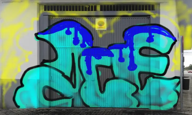 Graffiti artwork by ACE