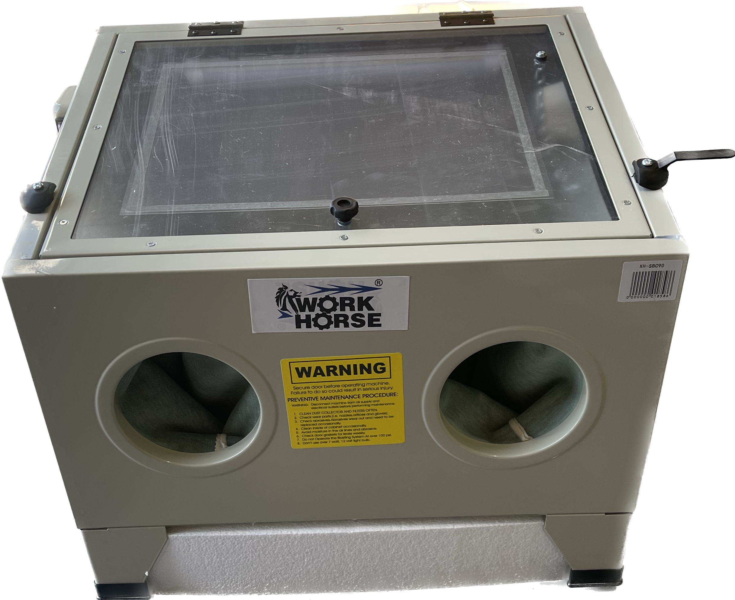 Benchtop Sandblast Cabinet, 90L, 240V