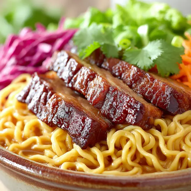 Tokyo-Style Ramen Noodle Soup with Pork Belly