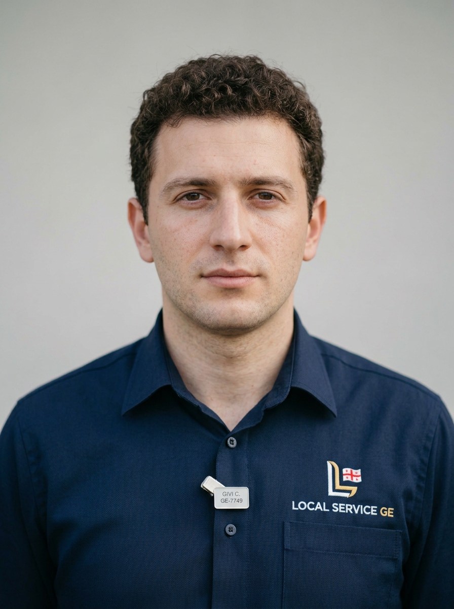 Ираклий М. — инженер прачечного оборудования Local Service GE