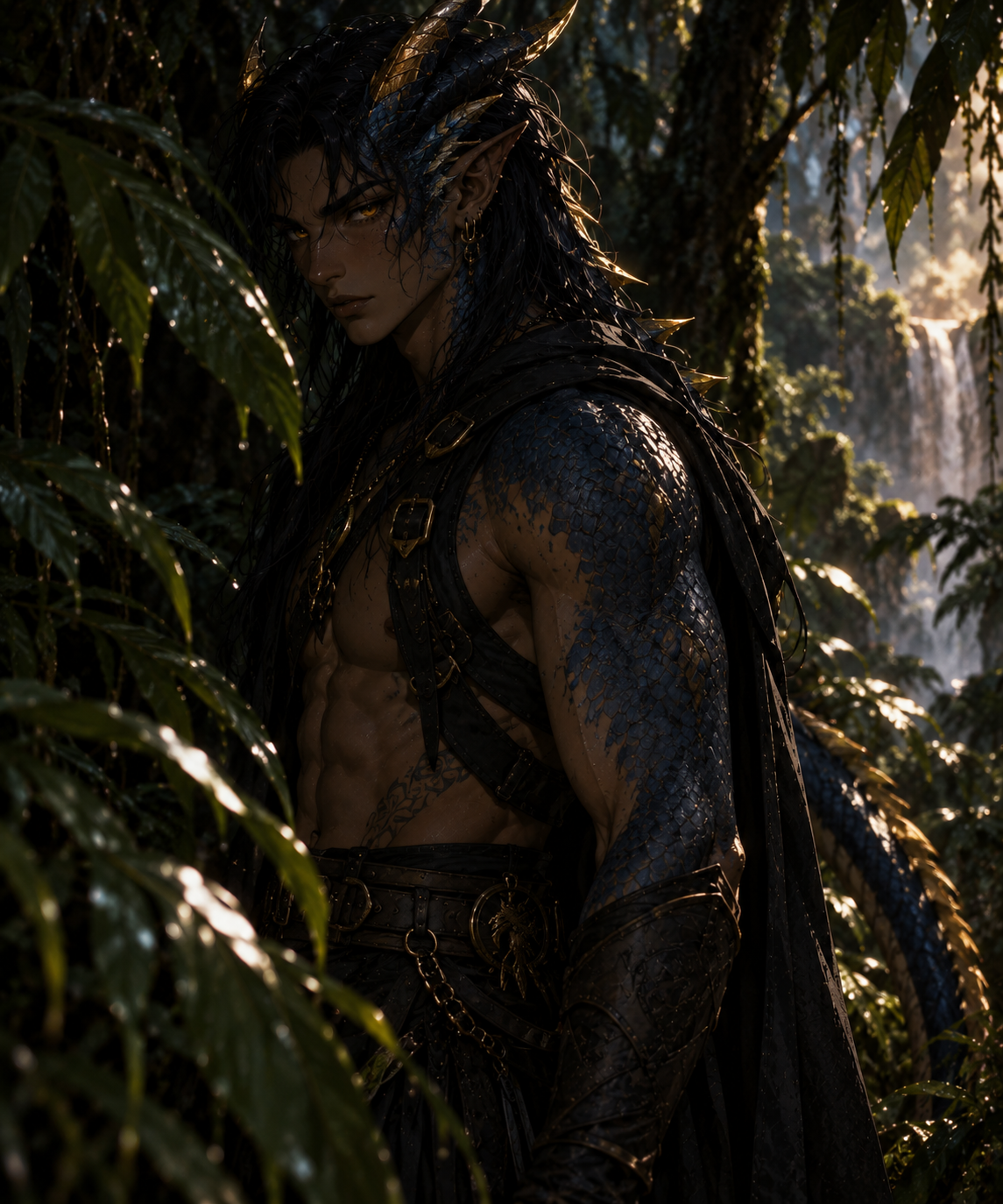 Example of an Eirwold dragon demi-human