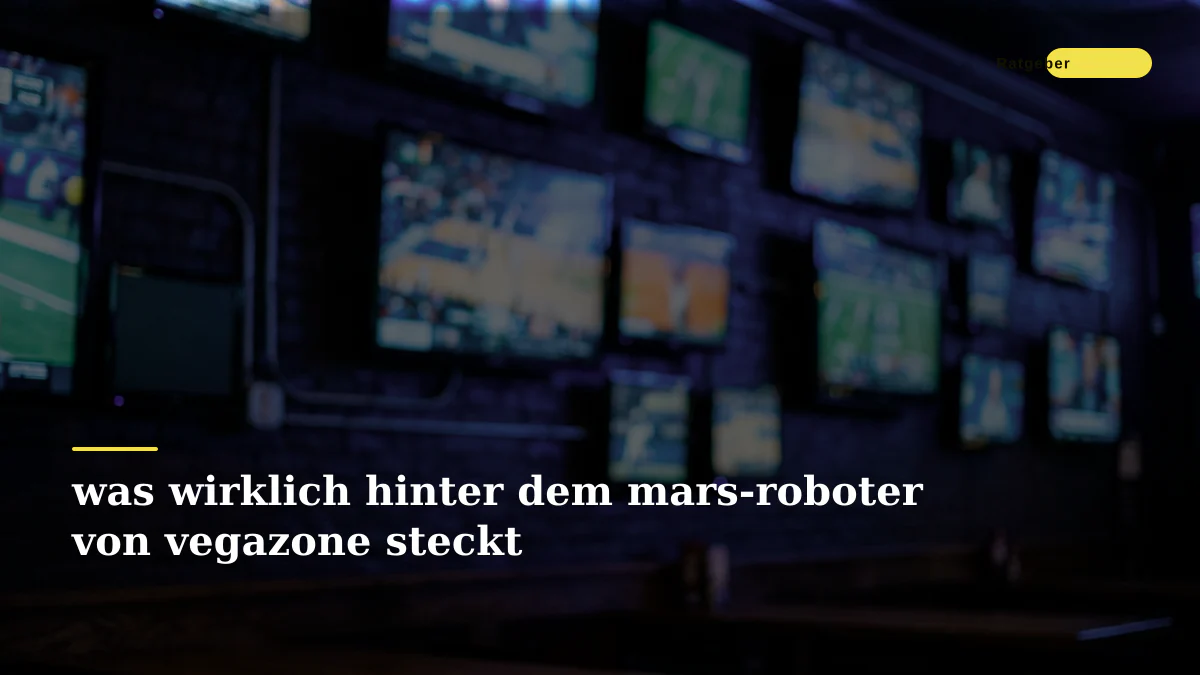 was wirklich hinter dem mars-roboter von vegazone steckt