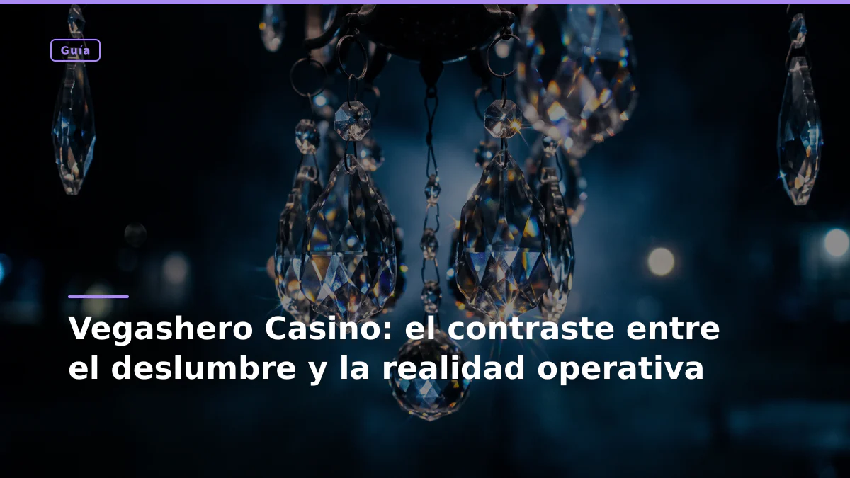 Vegashero Casino: el contraste entre el deslumbre y la realidad operativa