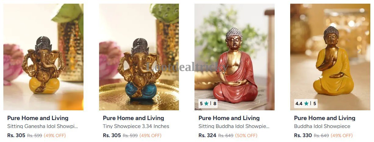 Buy Showpieces Starting Offer Image