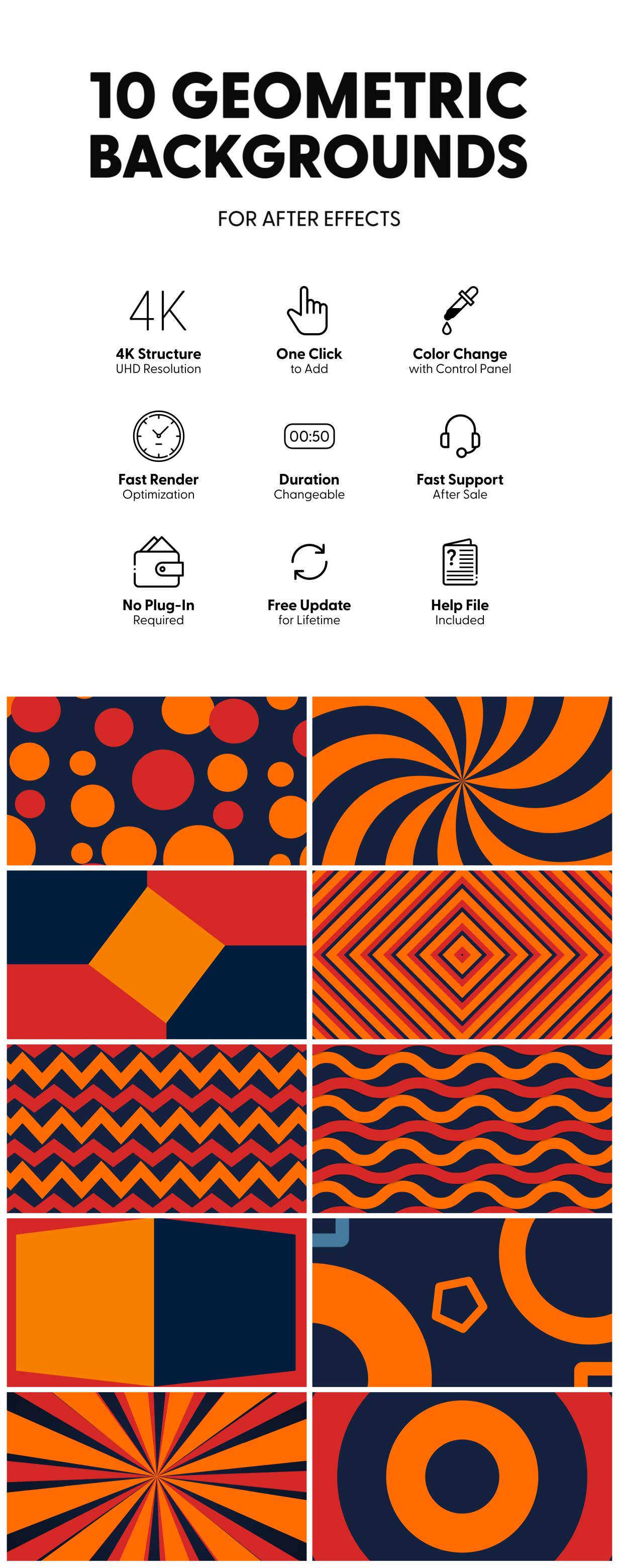 Geometric Backgrounds - 2