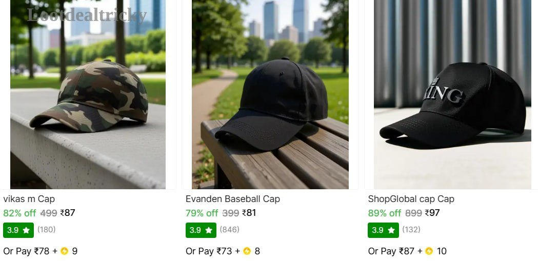 Caps Under 99 – Just ₹99 | Top Unbeatable Deal Caps Under 99 – Just ₹99 | Top Unbeatable Deal