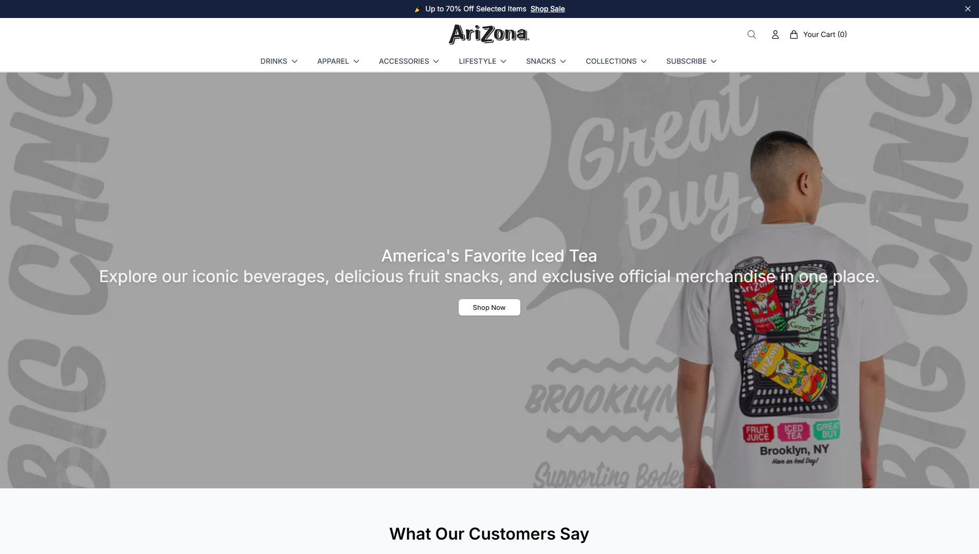Stored capture of arizonaofficial.shop