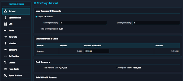 Profit Calculator Preview