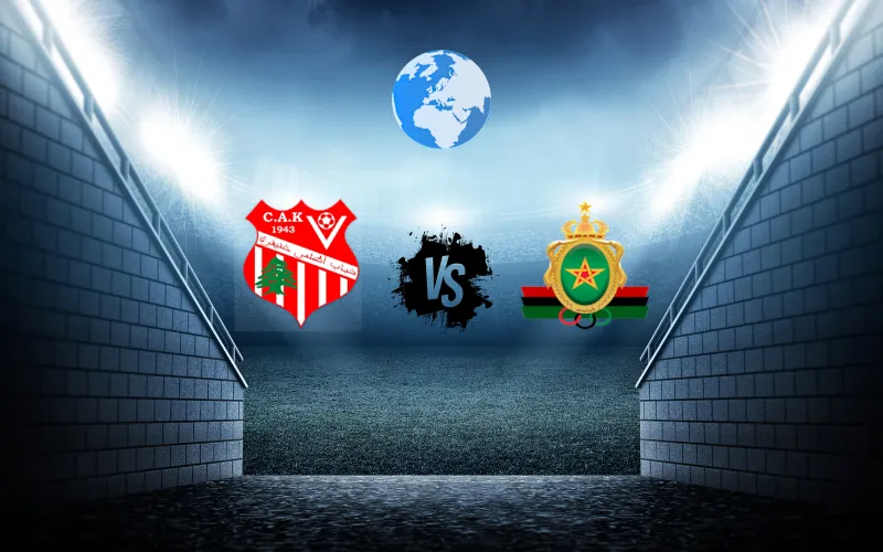 مباراة الجيش الملكي و شباب أطلس خنيفرة