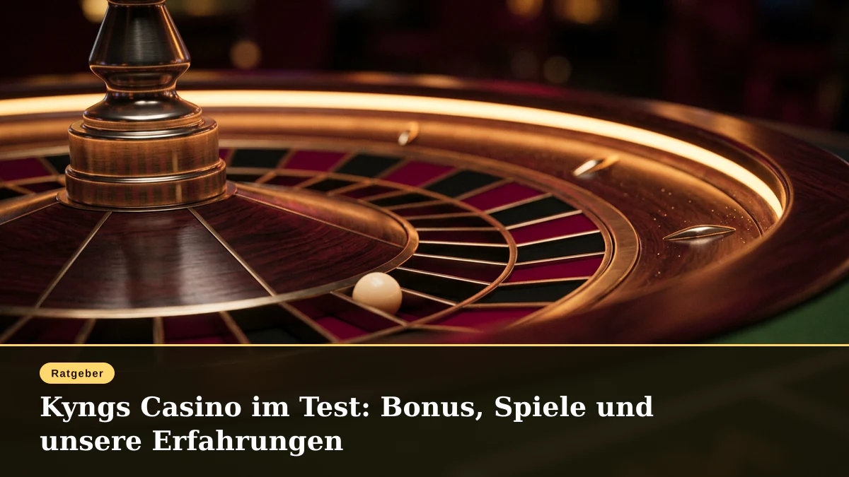 Kyngs Casino im Test: Bonus, Spiele und unsere Erfahrungen