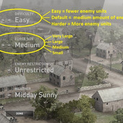 GAME SIZE AND DIFFICULTY