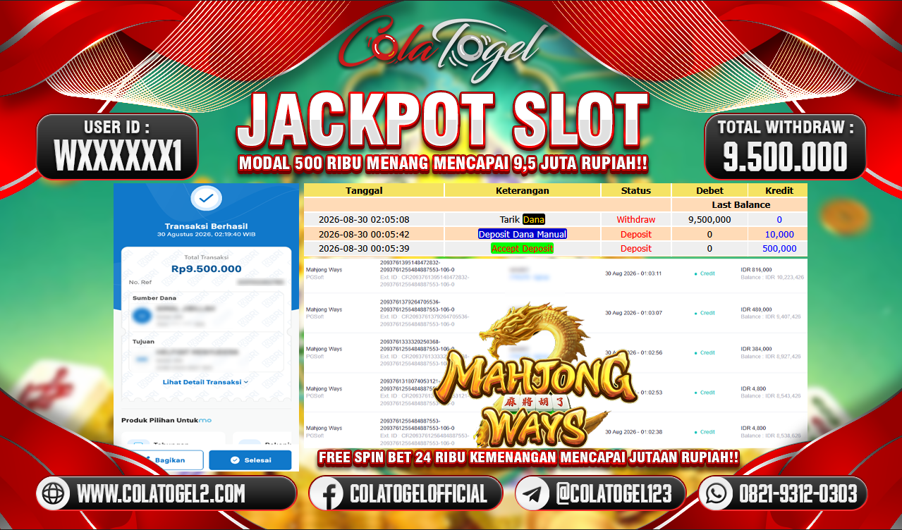JACKPOT SLOT GACOR!!