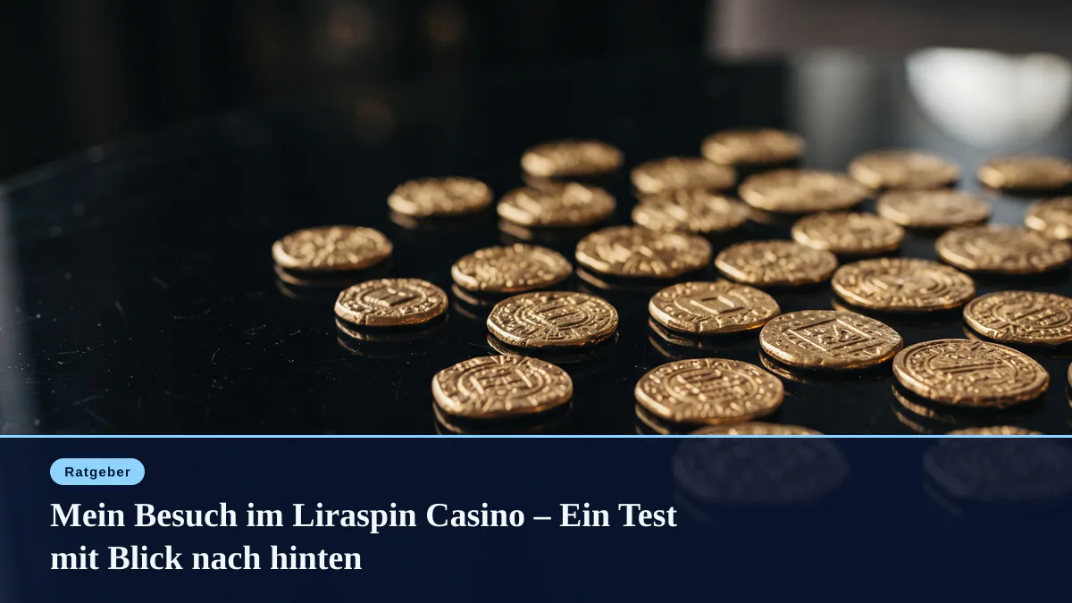 Mein Besuch im Liraspin Casino – Ein Test mit Blick nach hinten
