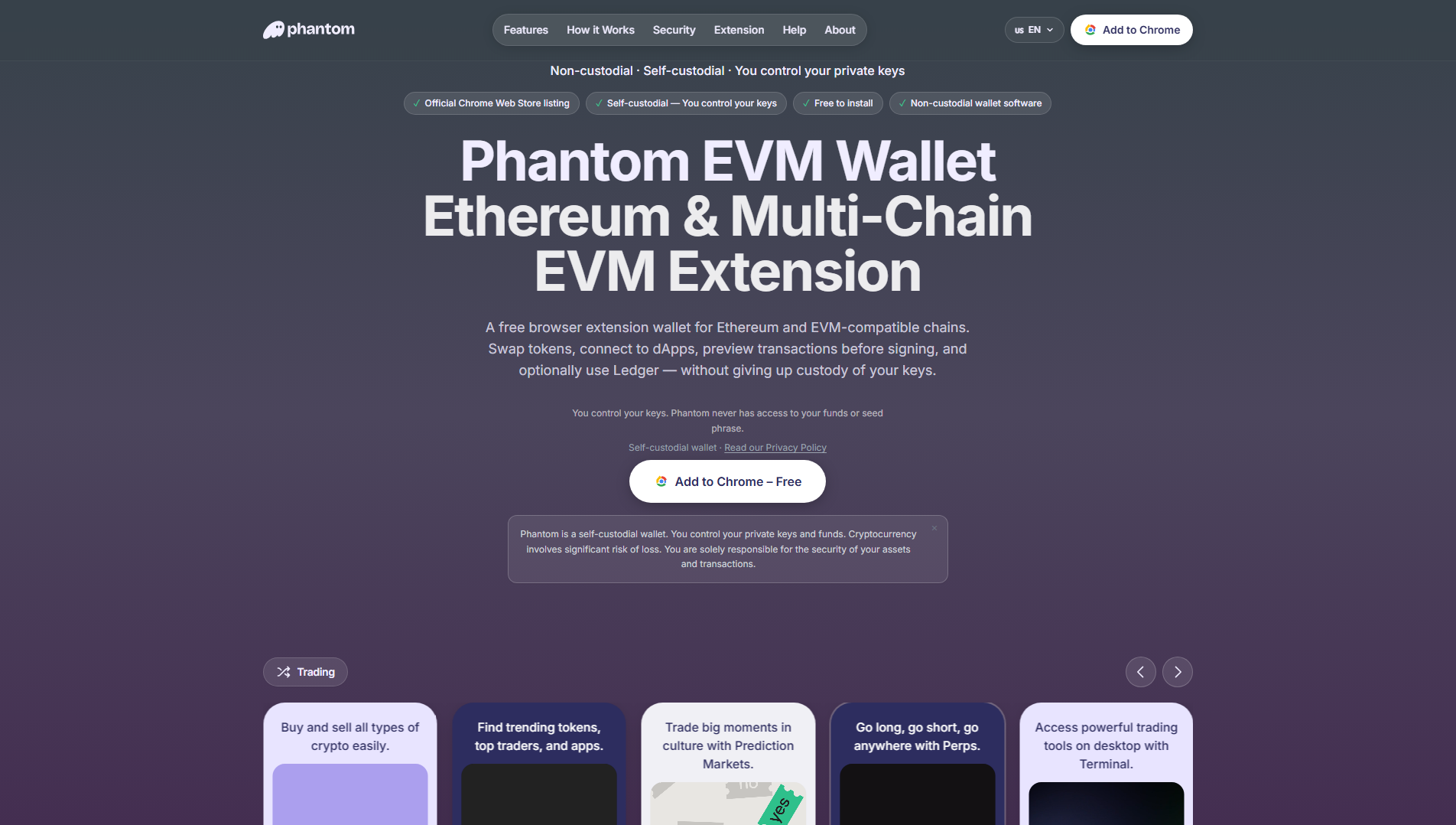 Screenshot of phantomlab.io