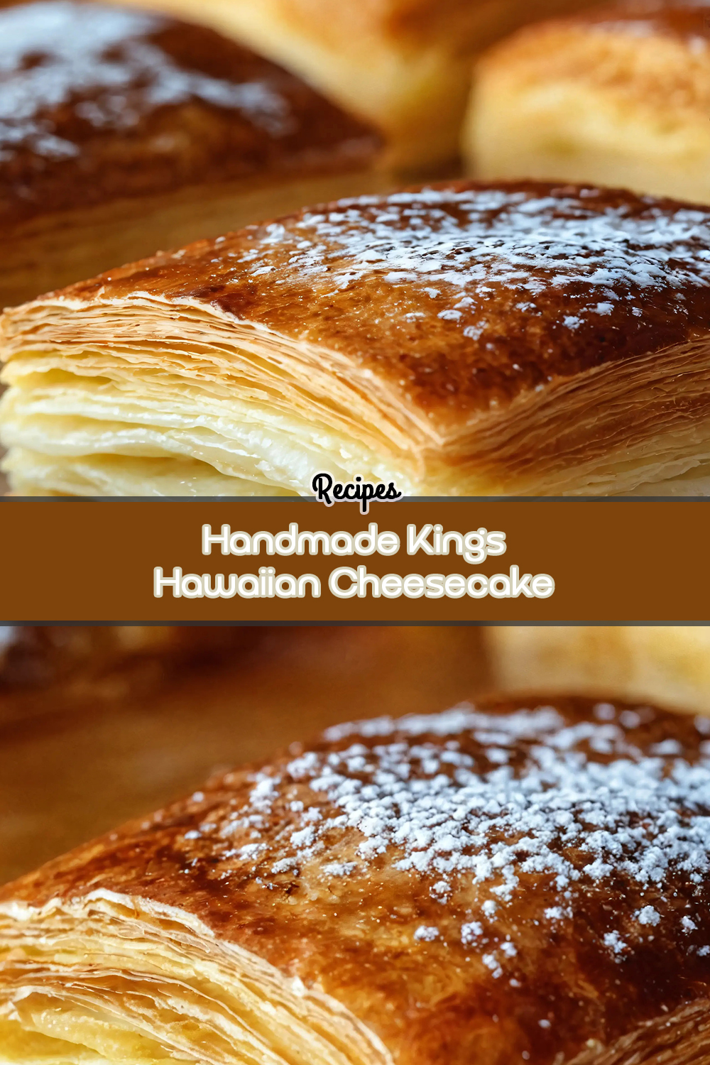 Handmade Kings Hawaiian Cheesecake Danish Delight