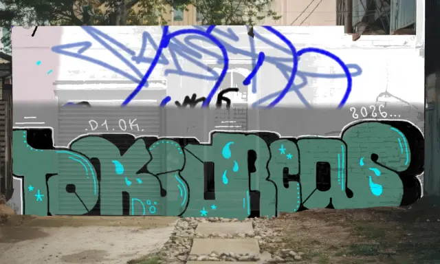 Graffiti artwork by H812