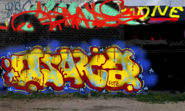 Graffiti artwork by osaka