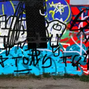 Graffiti artwork by Tony