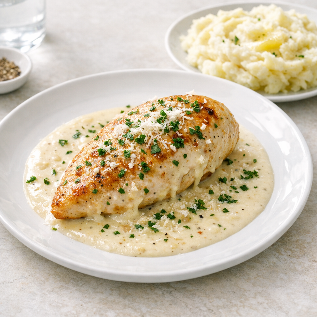 creamy chicken with garlic cream sauce tips and variations