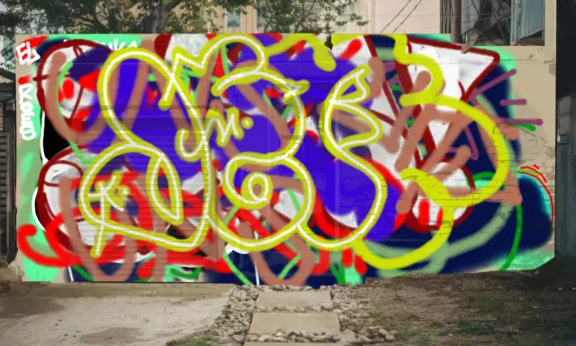 Graffiti artwork by JERR