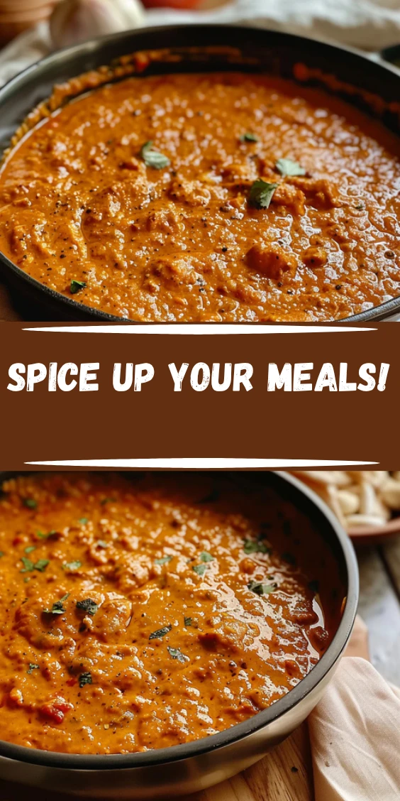Aromatic Tikka Masala Sauce Recipe