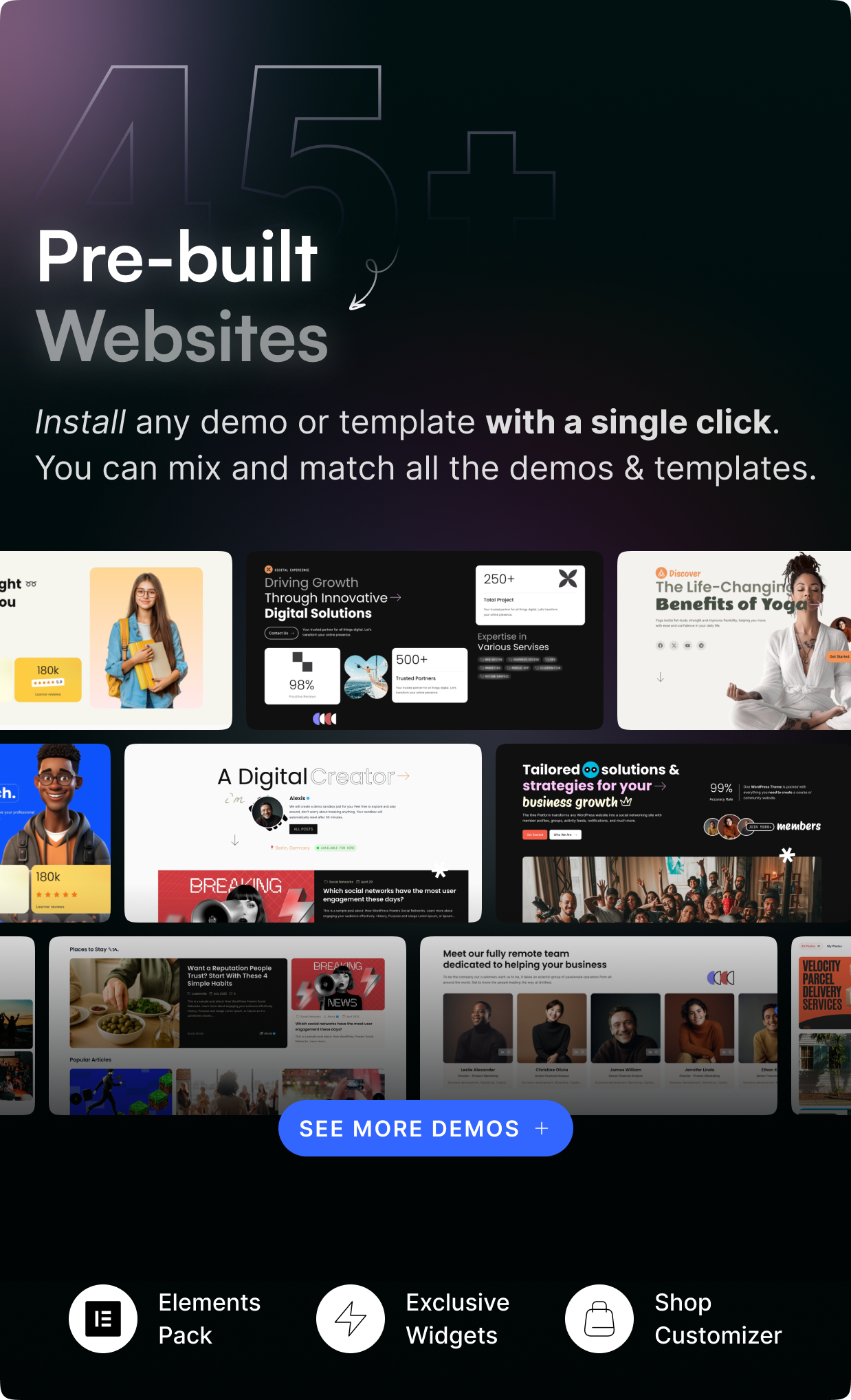 One – BuddyPress Theme for Membership & Community Sites