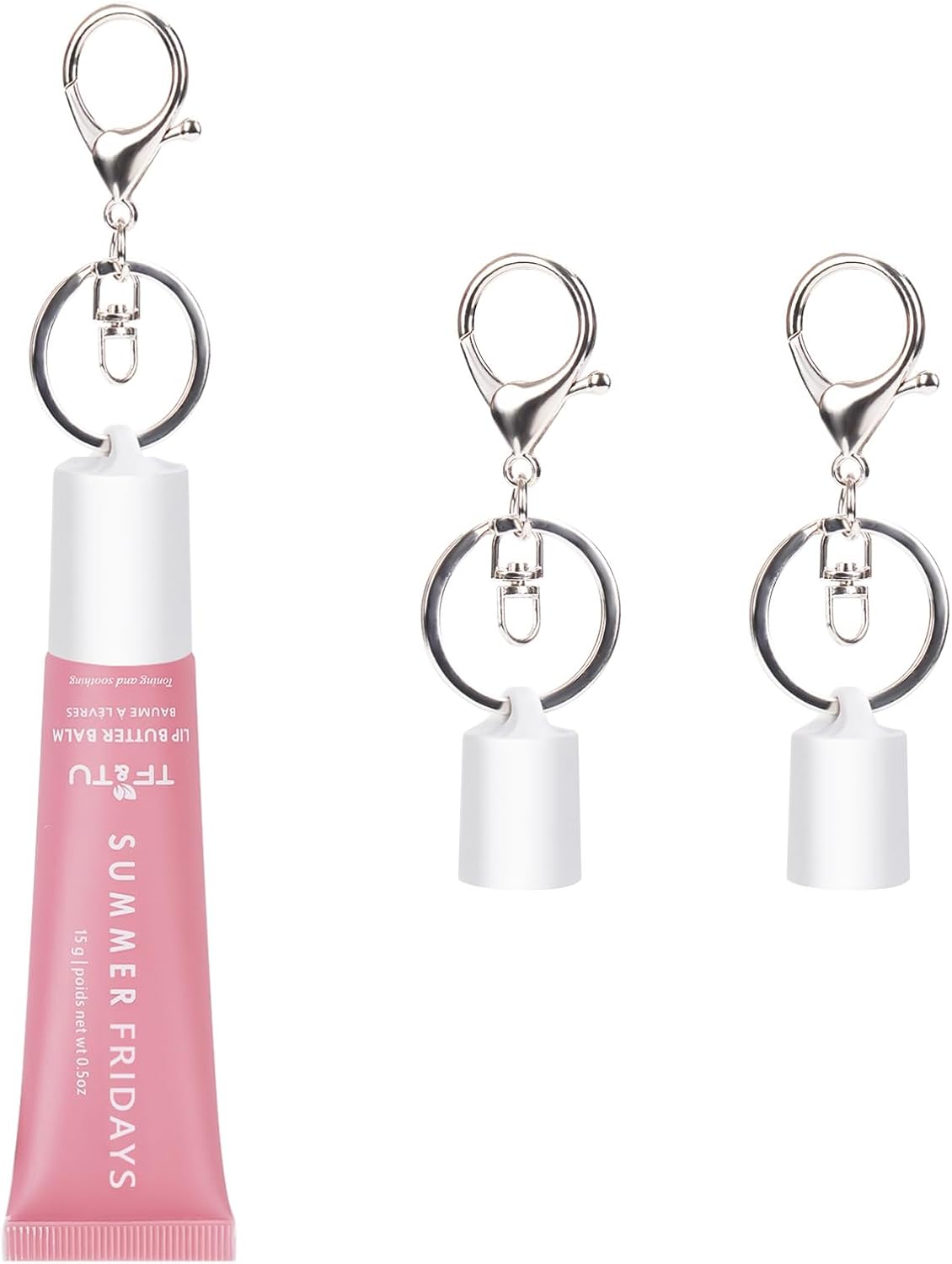 Keychain Holder for Lip Gloss Summer Fridays - Universal Balm Pack