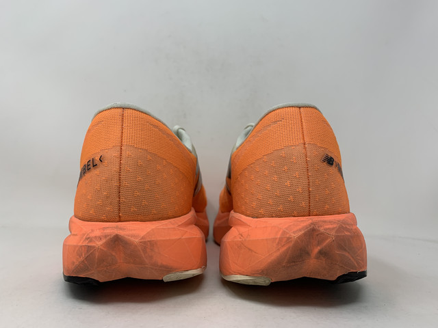 Men's New Balance FuelCell Rebel v4, Hot Mango/Angora/Black, 11 D Medium US detailed image 3