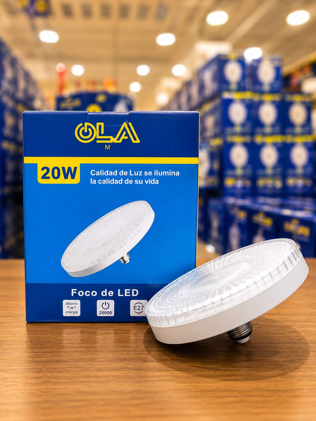 Lámpara de disco volador 20W