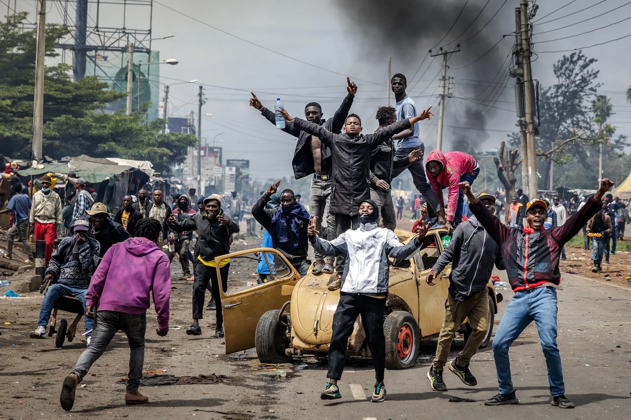 Illustration - Kenya : Nairobi retient son souffle avant Saba Saba, la police met en garde contre des marches non autorisées le 7 juillet, deux ans après les émeutes meurtrières anti-Ruto