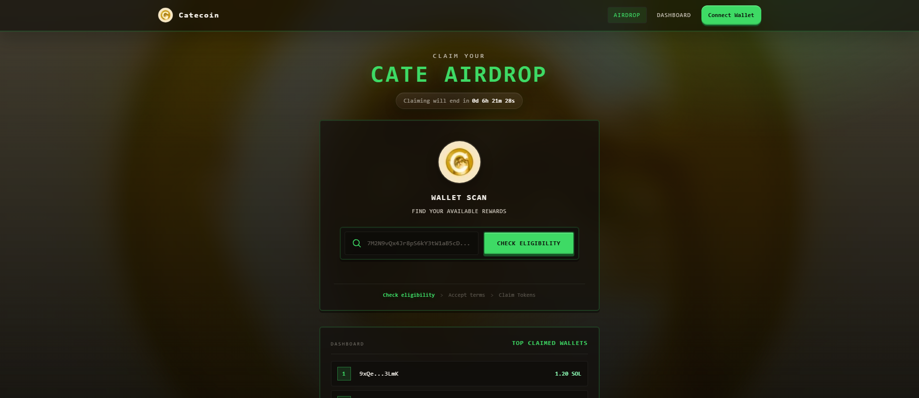 Stored capture of solairdrops-8z.netlify.app