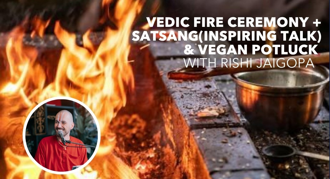 Yagna and Satsang with Rishi Jaigopal in Lower Garden District