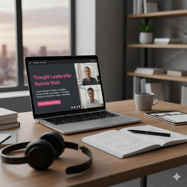 Thought Leadership on The Future of Remote Work