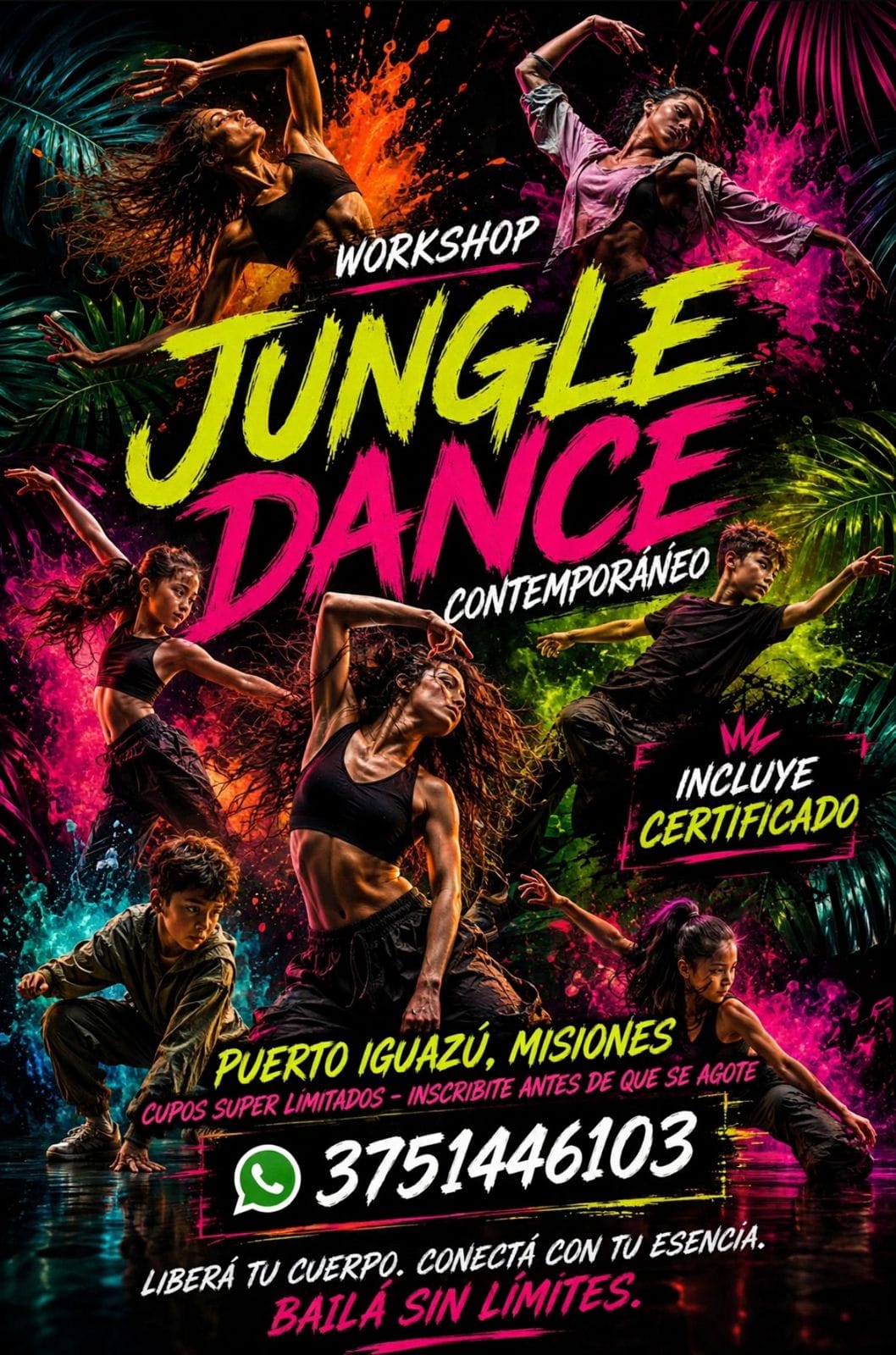 Curso Intensivo de Jungle Dance en Puerto Iguazú