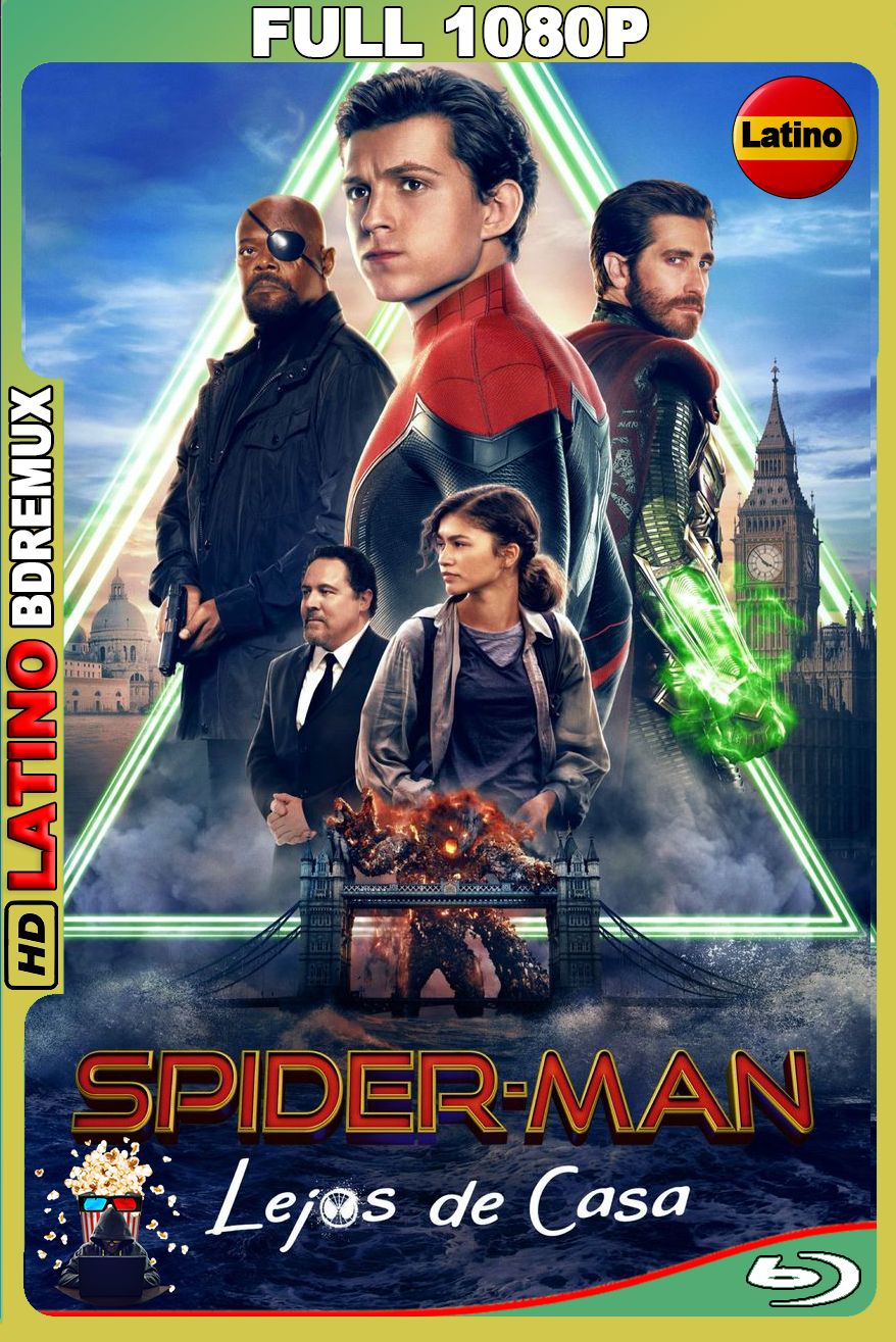 Spider-Man 2 – Lejos de Casa (2019) [Full 1080p] BDREMUX [Latino-Inglés]