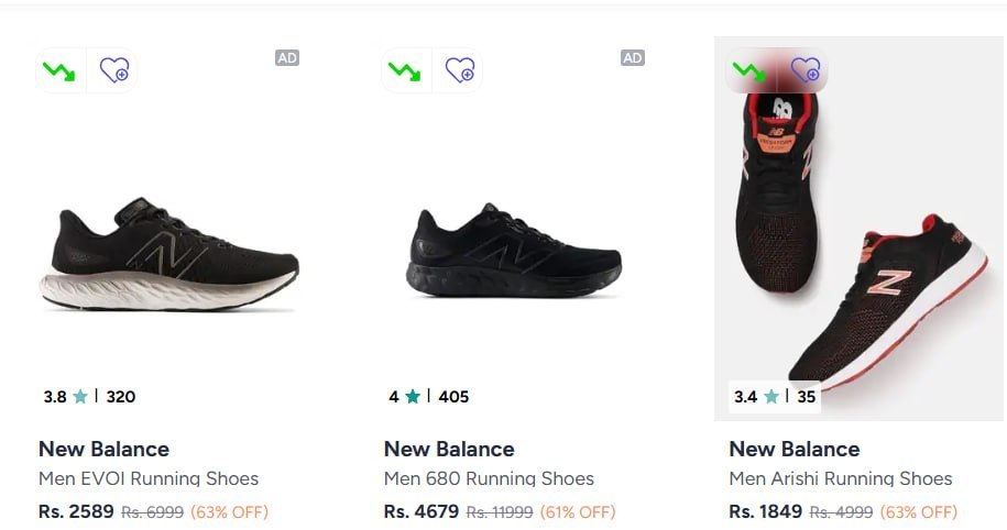 New Balance Min – Massive Offer Get 60% OFF Today