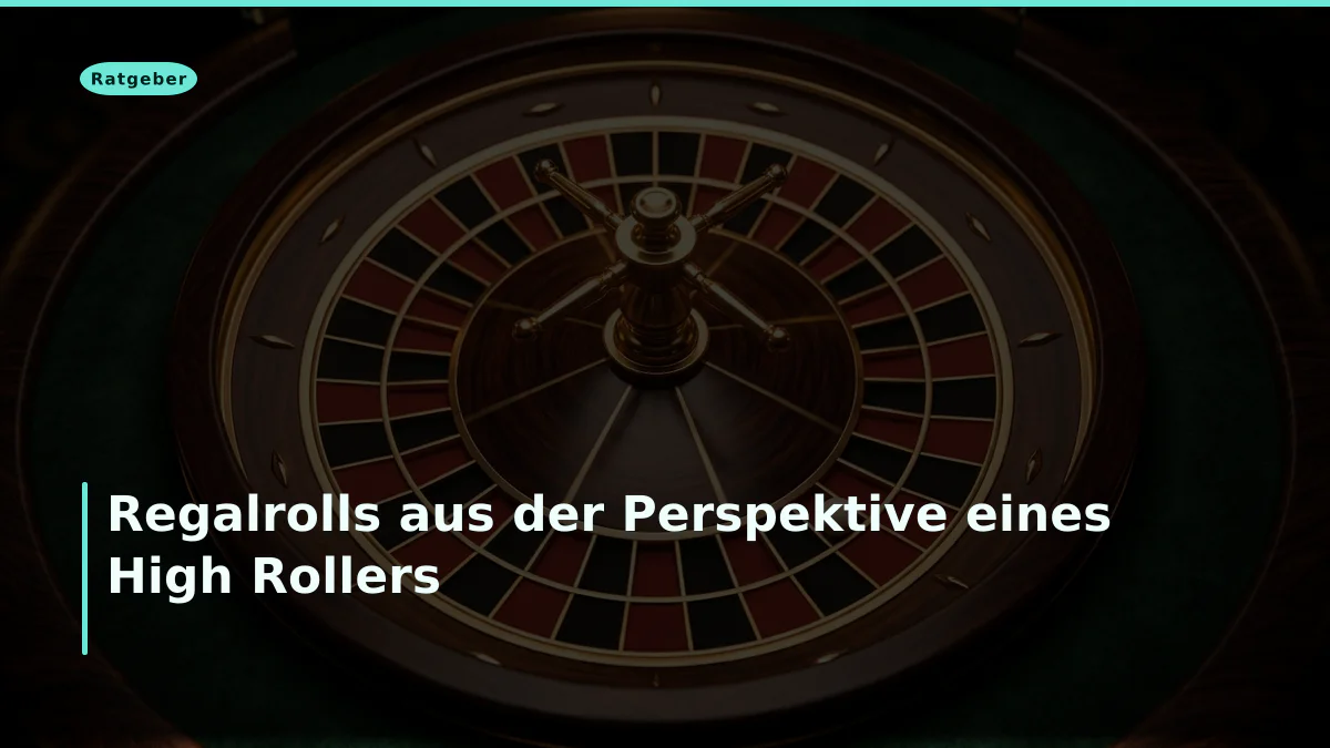 Regalrolls aus der Perspektive eines High Rollers