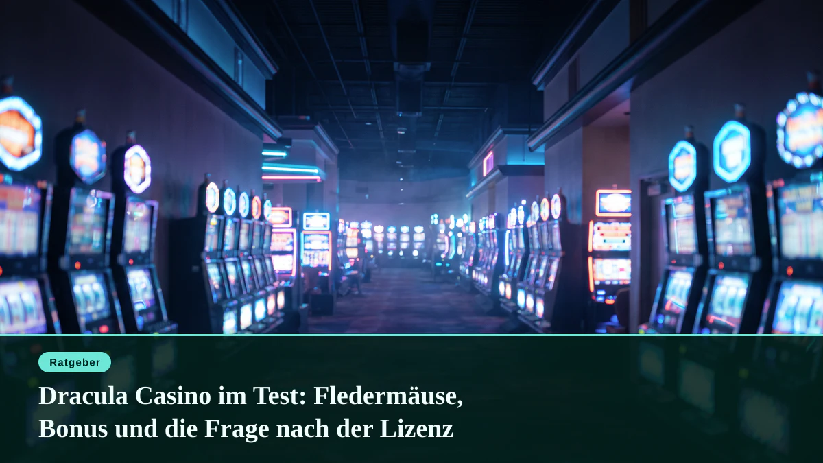 Dracula Casino im Test: Fledermäuse, Bonus und die Frage nach der Lizenz