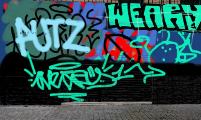Graffiti artwork by DECAY