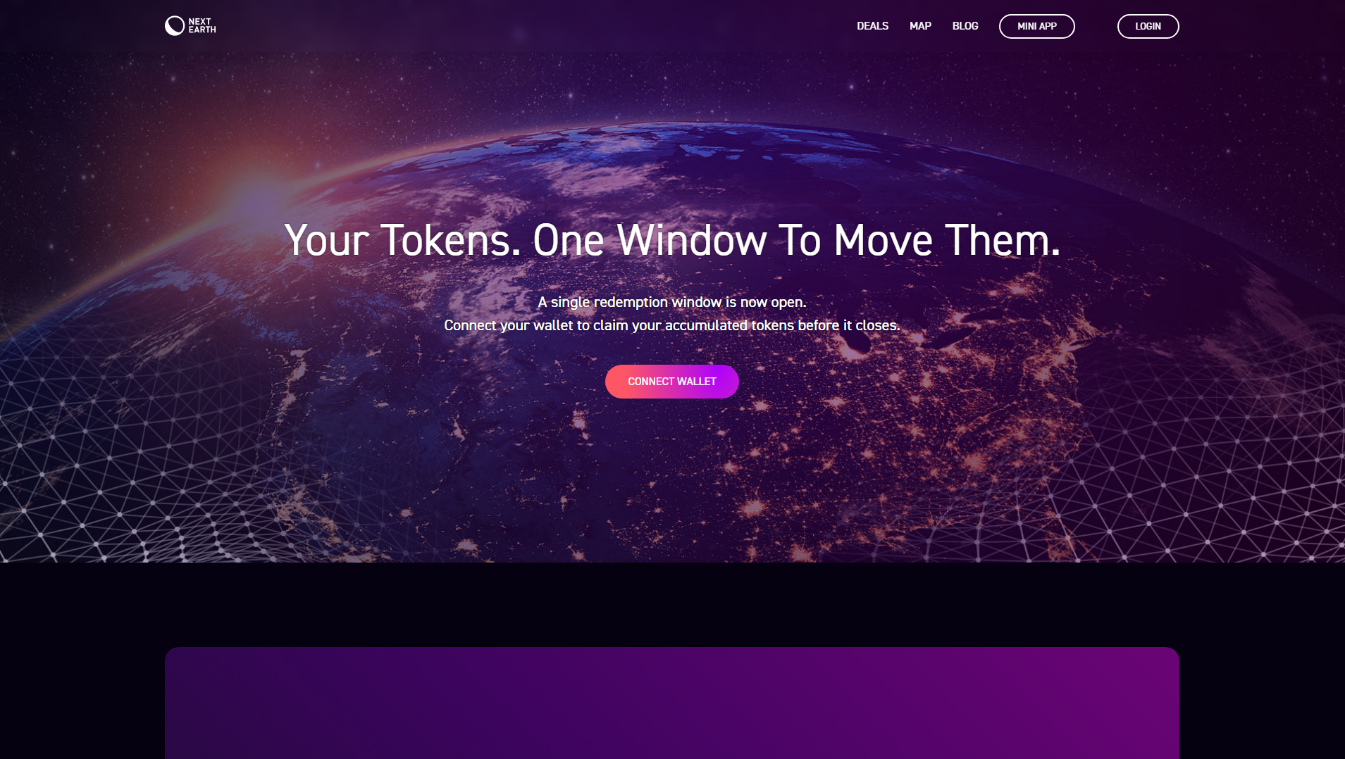 Stored capture of nextearth-exit.qwertab.co
